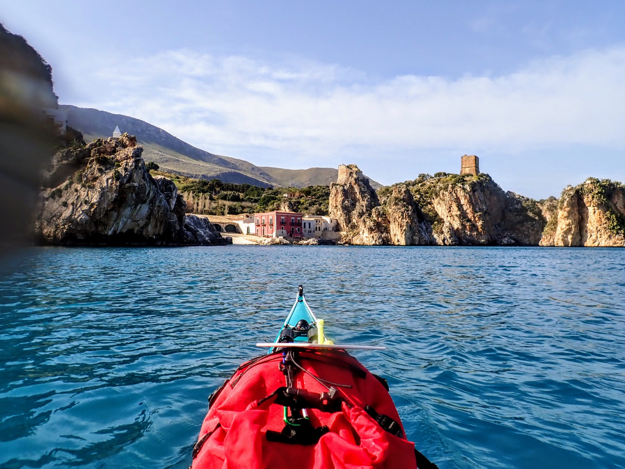 On the water, off the water